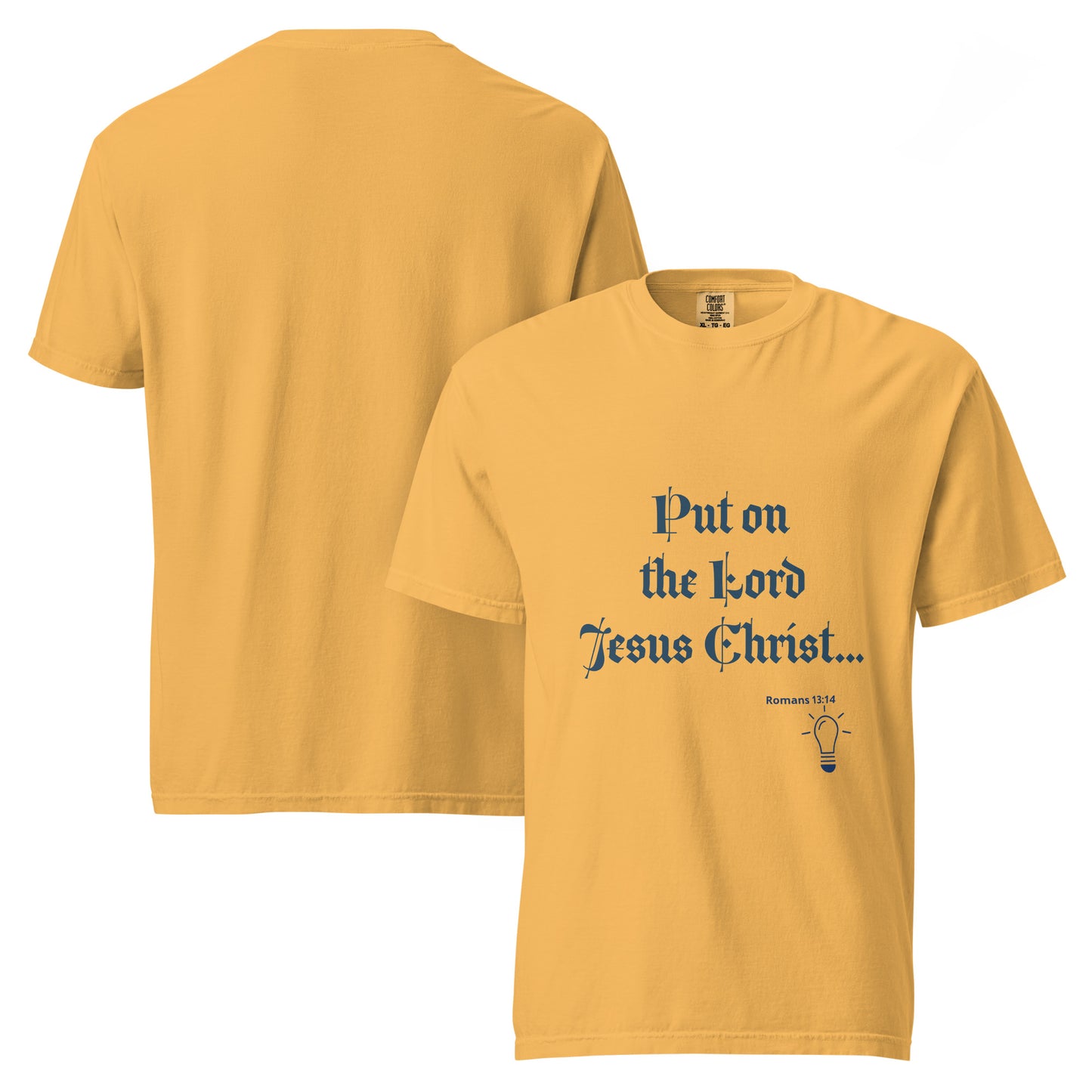 Unisex garment-dyed heavyweight t-shirt- Romans 13:14