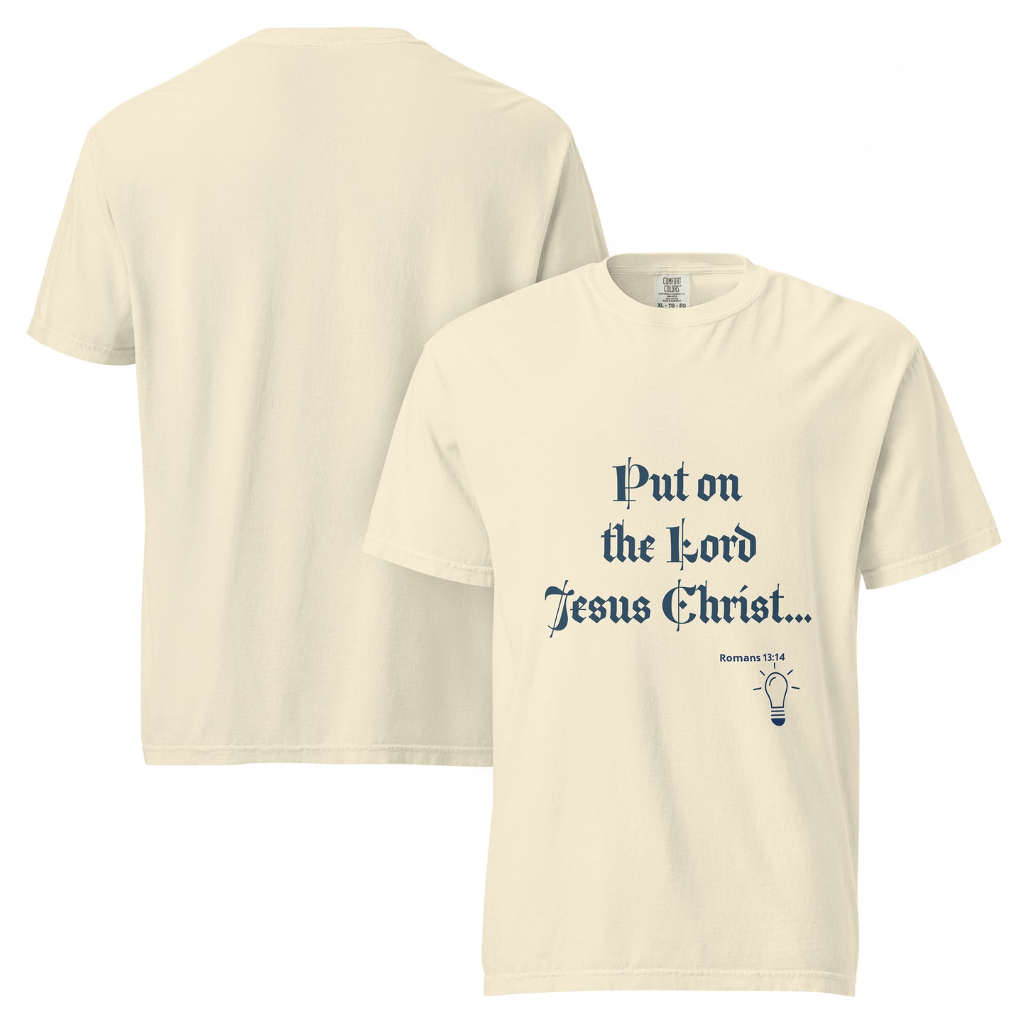 Unisex garment-dyed heavyweight t-shirt- Romans 13:14