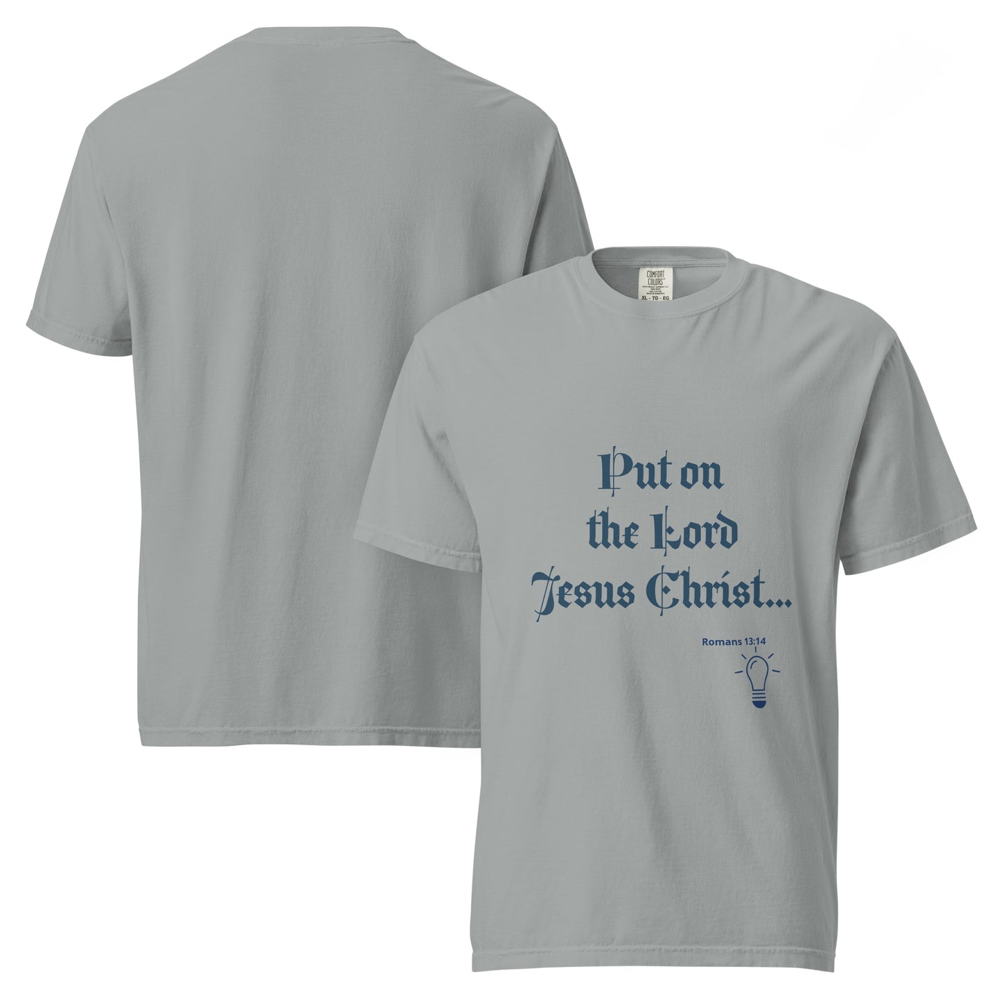 Unisex garment-dyed heavyweight t-shirt- Romans 13:14
