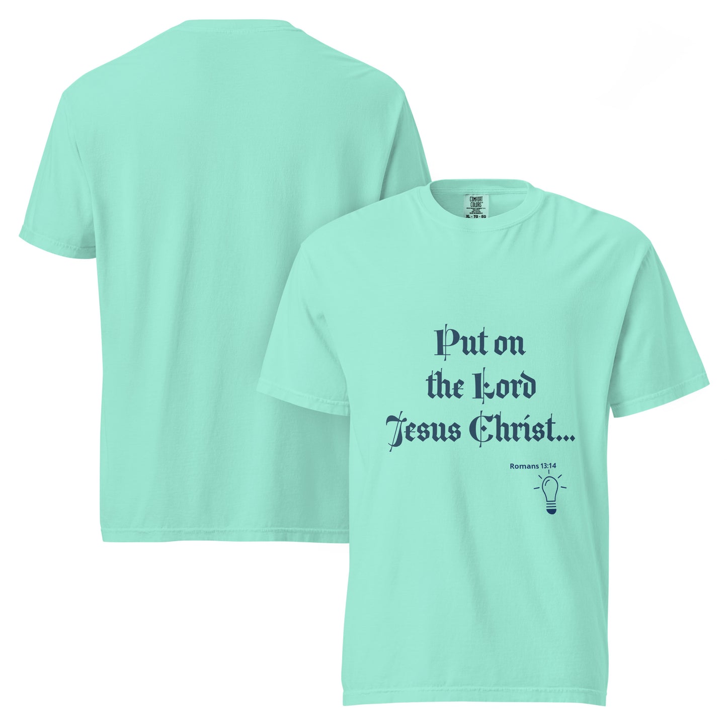 Unisex garment-dyed heavyweight t-shirt- Romans 13:14