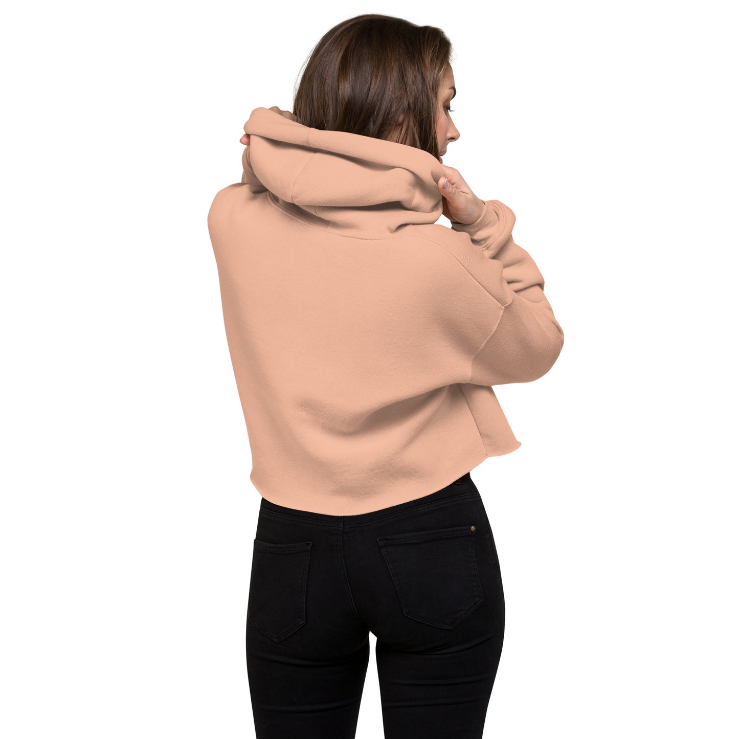 Women’s Crop Hoodie- 1 Thessalonians 5:17