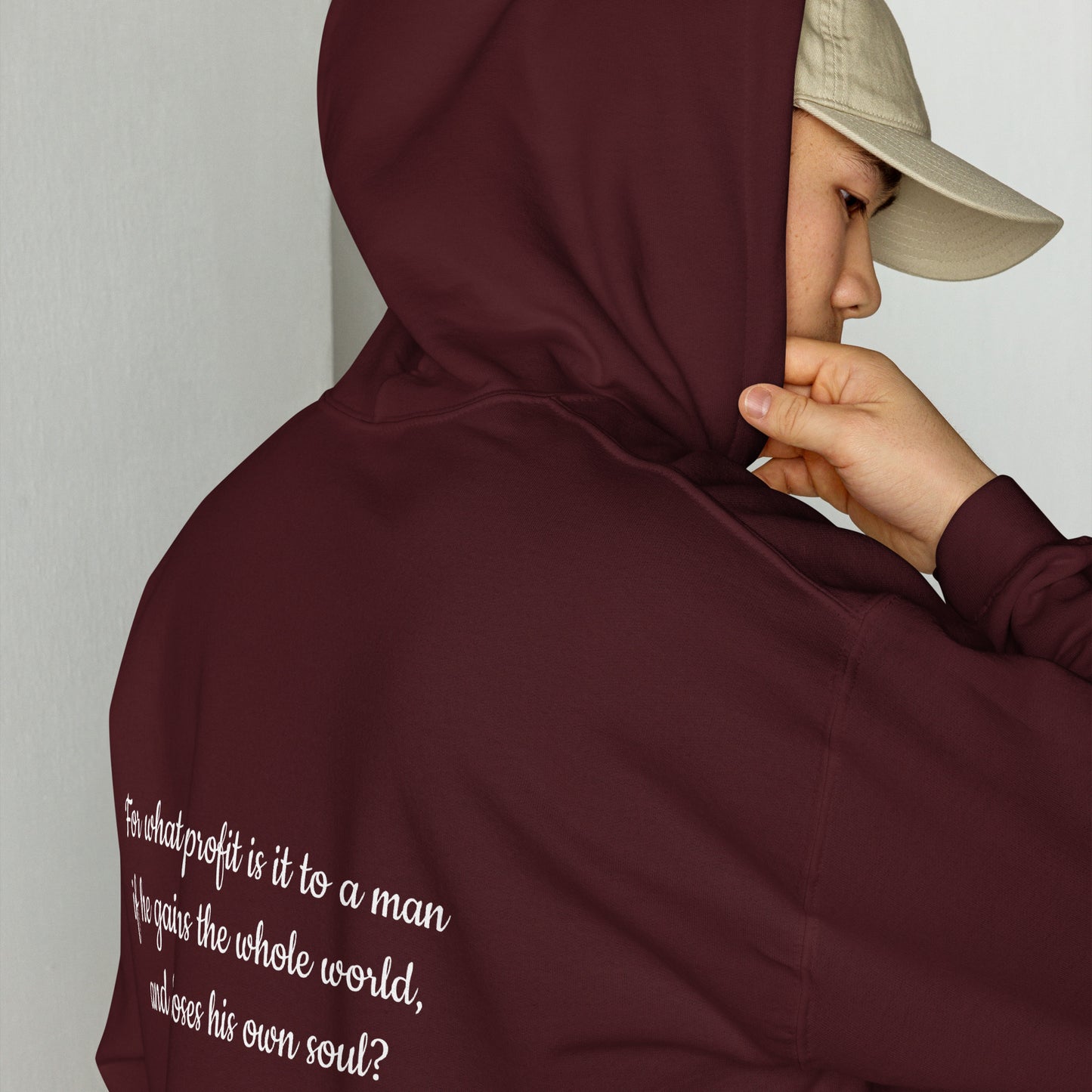 Unisex Heavy Hoodie-Matthew 16:26