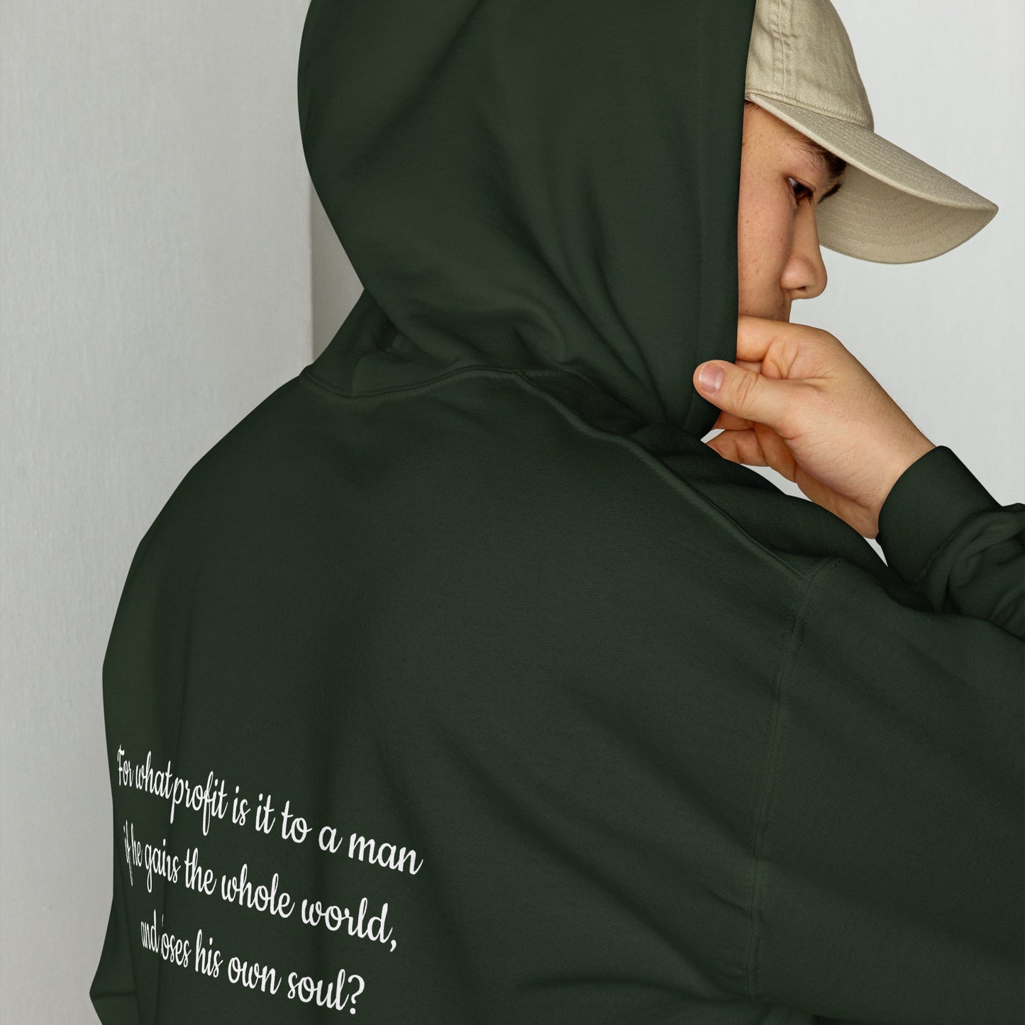 Unisex Heavy Hoodie-Matthew 16:26