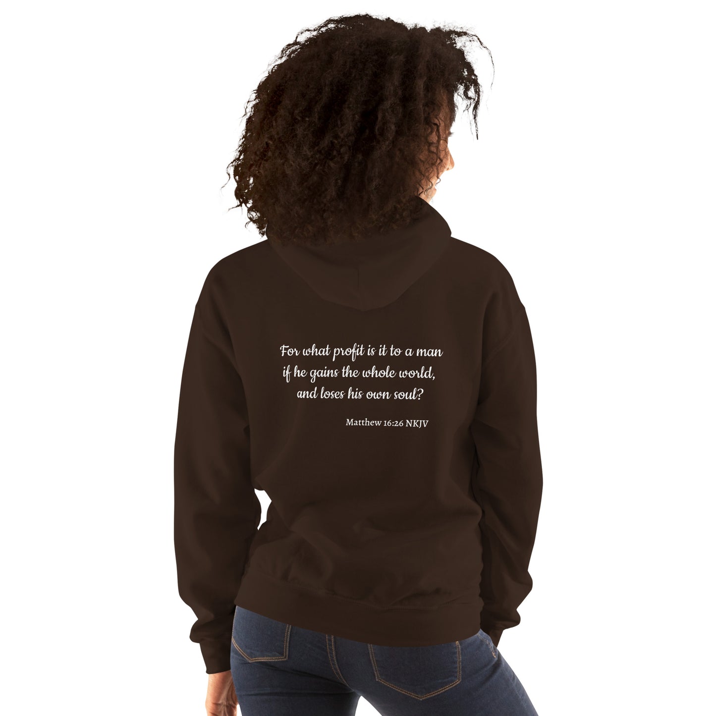 Unisex Heavy Hoodie-Matthew 16:26