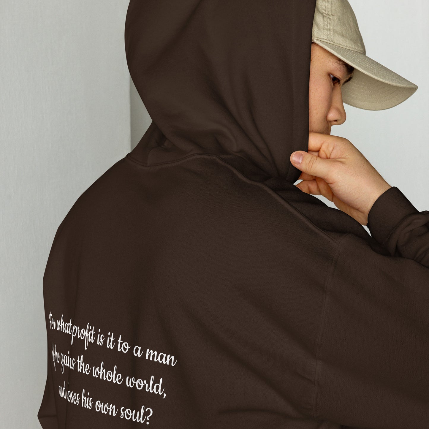 Unisex Heavy Hoodie-Matthew 16:26