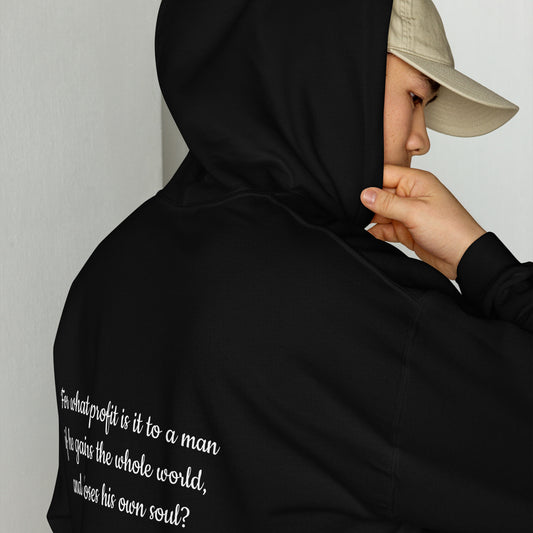 Unisex Heavy Hoodie-Matthew 16:26