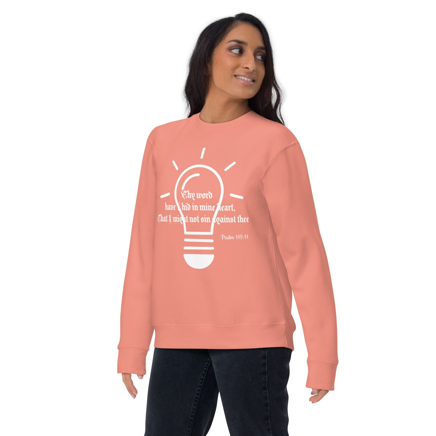 Unisex Premium Sweatshirt- Psalm 119:11