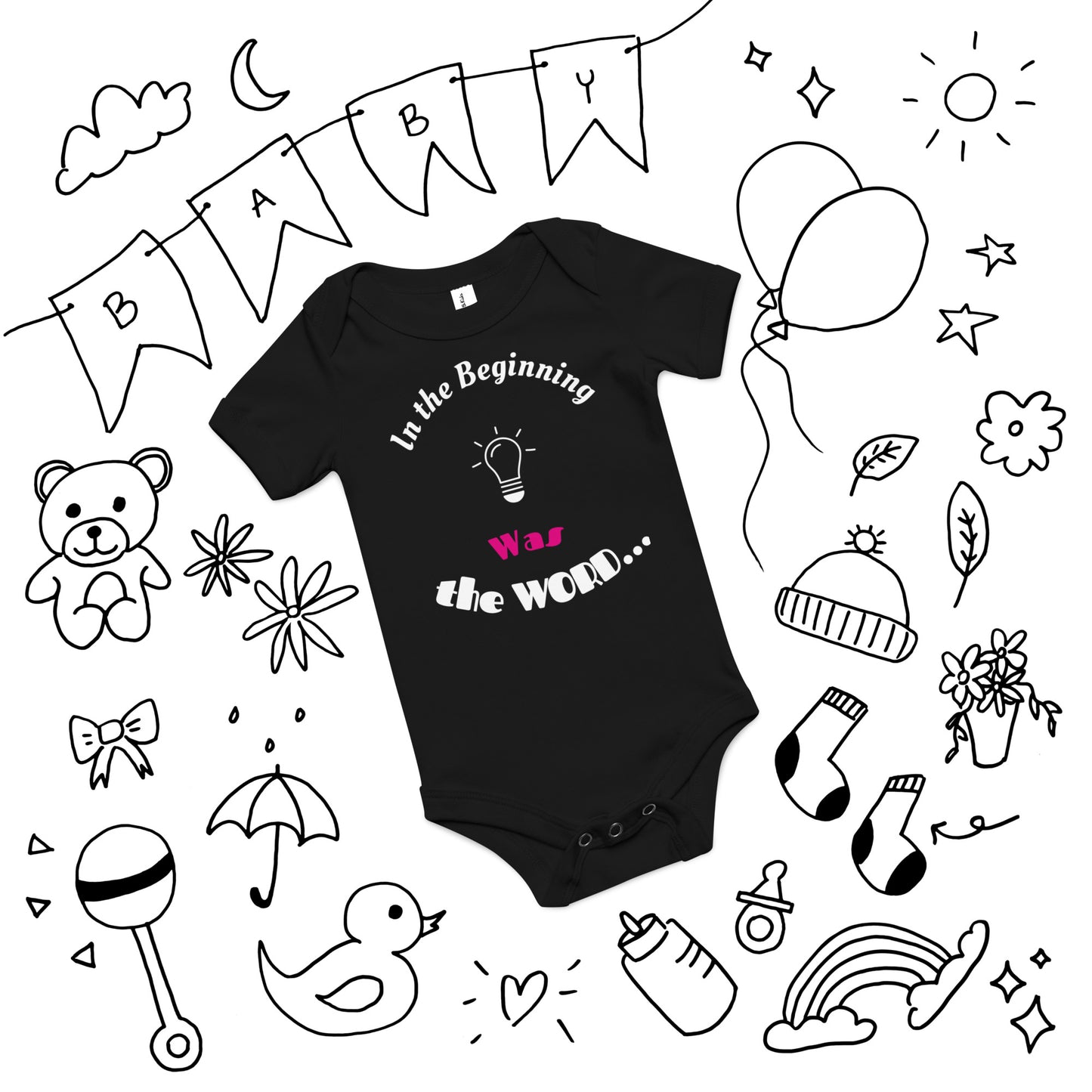 Baby Bodysuit – John 1:1