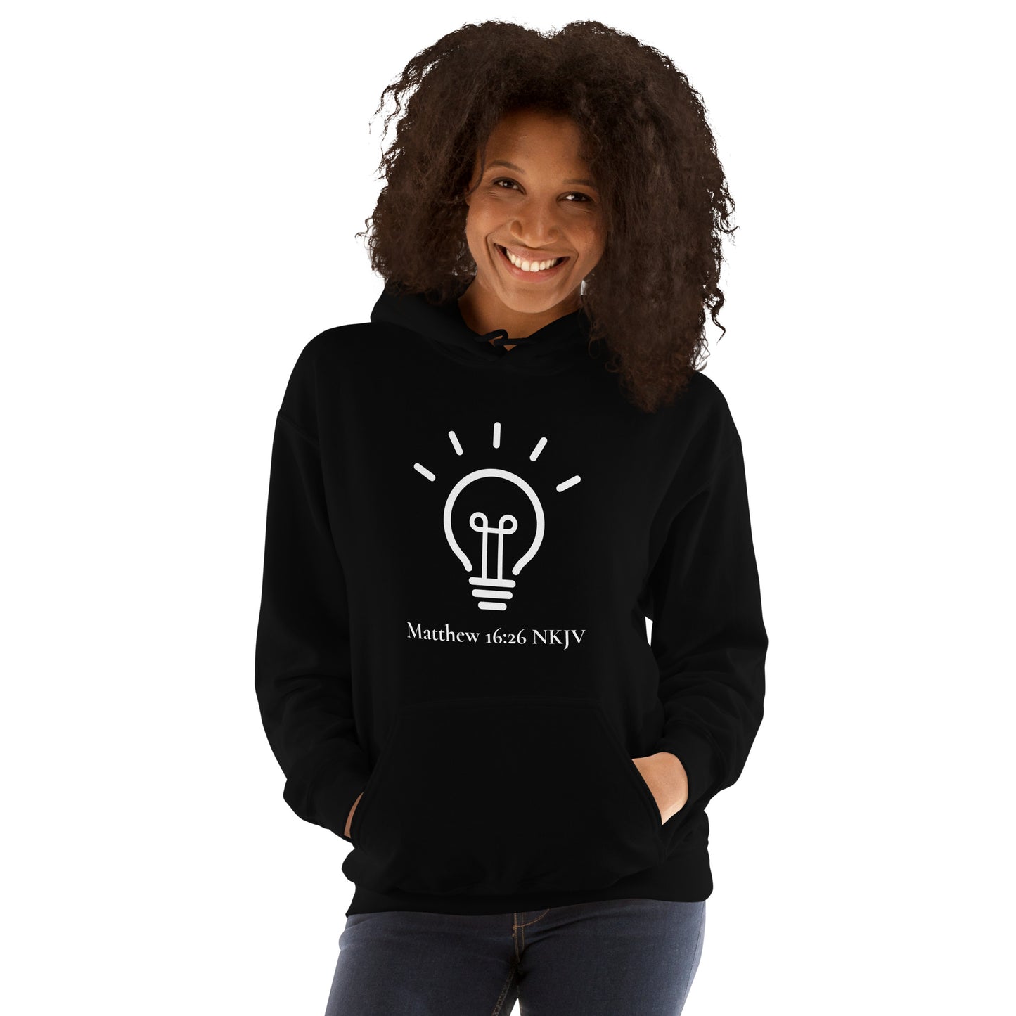 Unisex Heavy Hoodie-Matthew 16:26