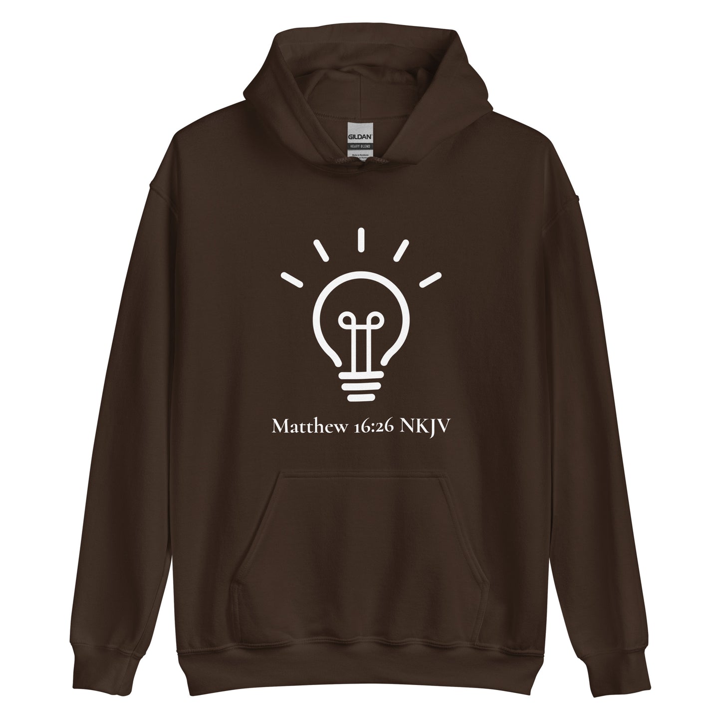 Unisex Heavy Hoodie-Matthew 16:26