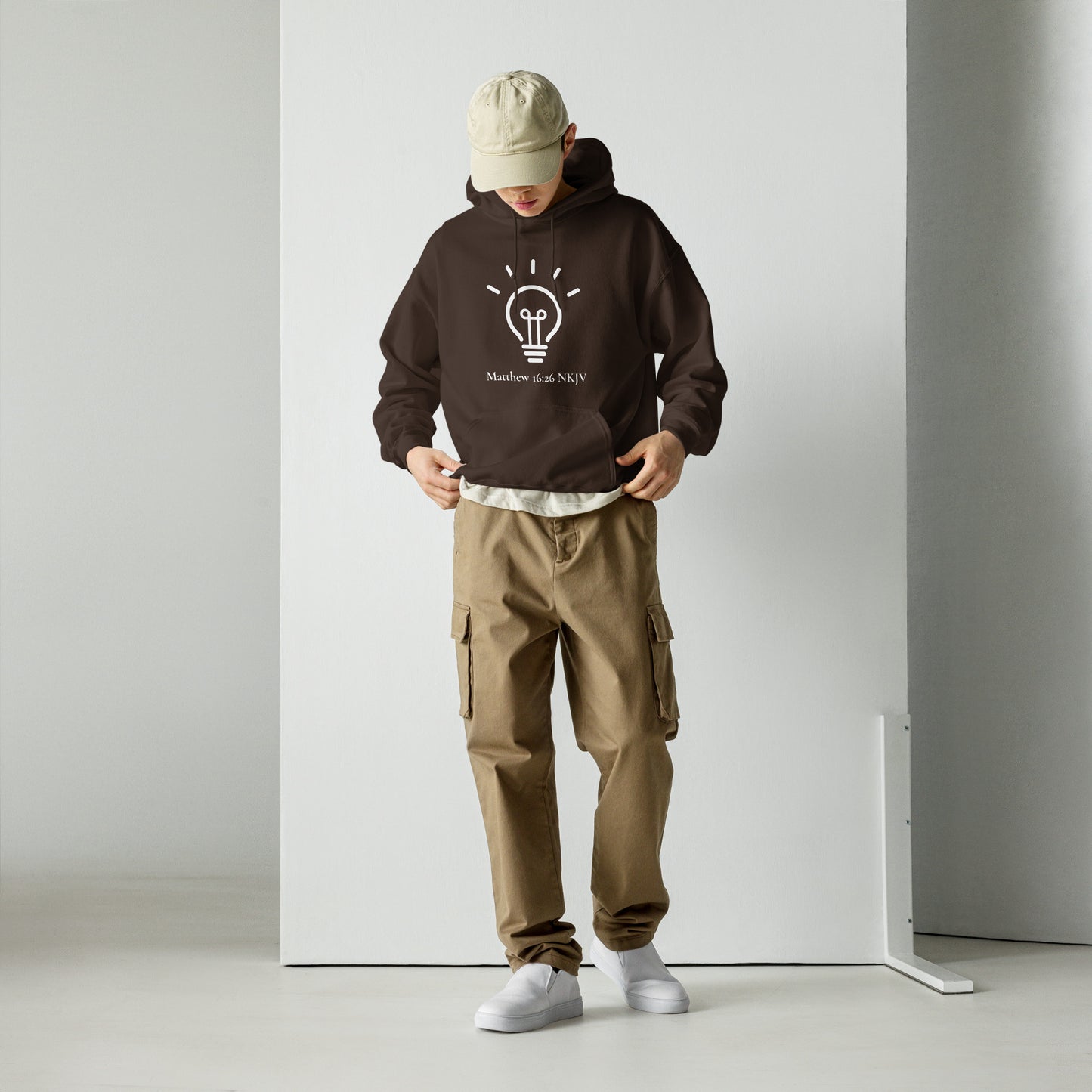 Unisex Heavy Hoodie-Matthew 16:26