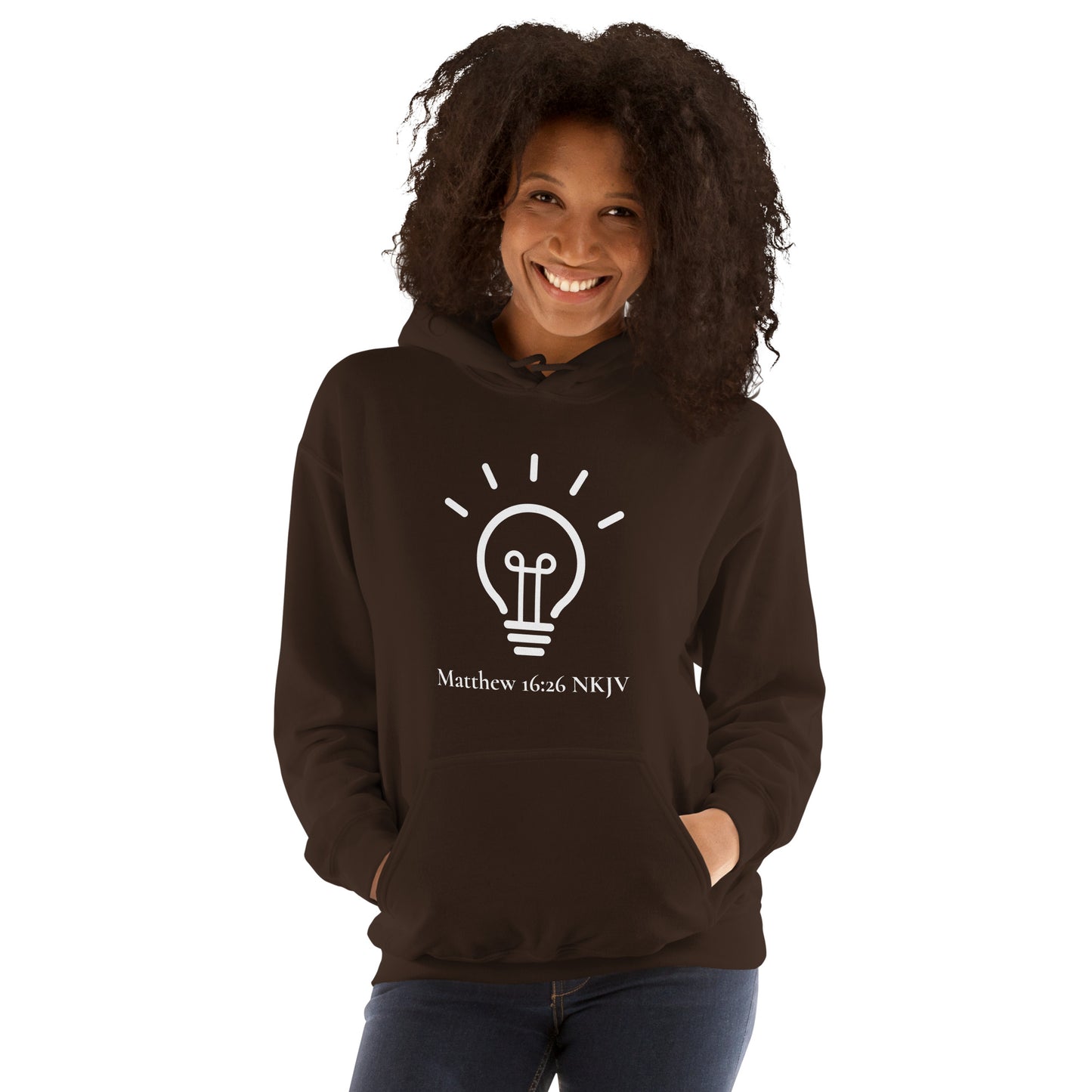 Unisex Heavy Hoodie-Matthew 16:26