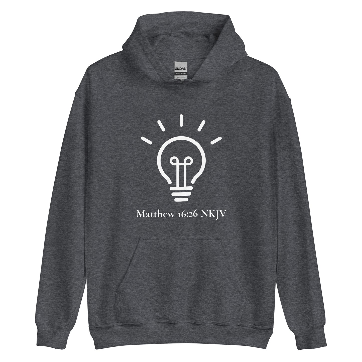 Unisex Heavy Hoodie-Matthew 16:26