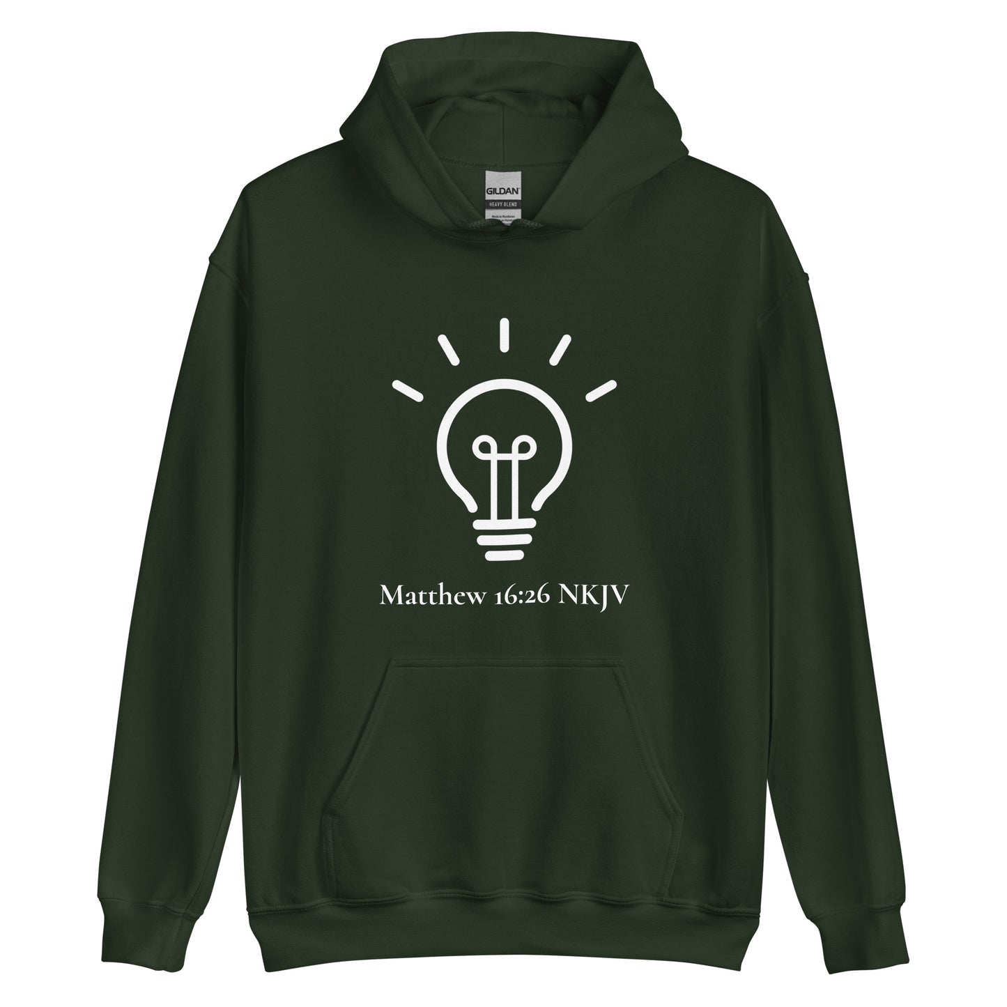 Unisex Heavy Hoodie-Matthew 16:26