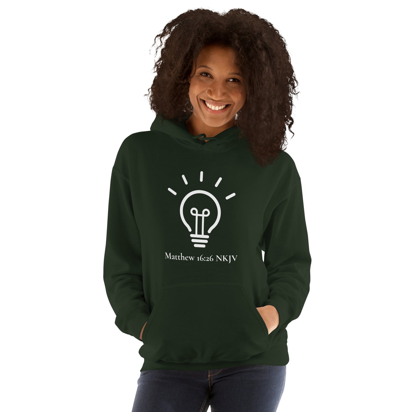 Unisex Heavy Hoodie-Matthew 16:26