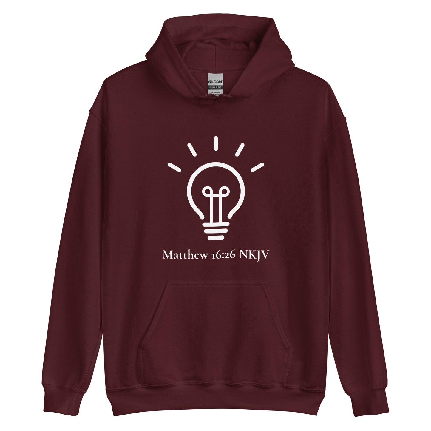 Unisex Heavy Hoodie-Matthew 16:26