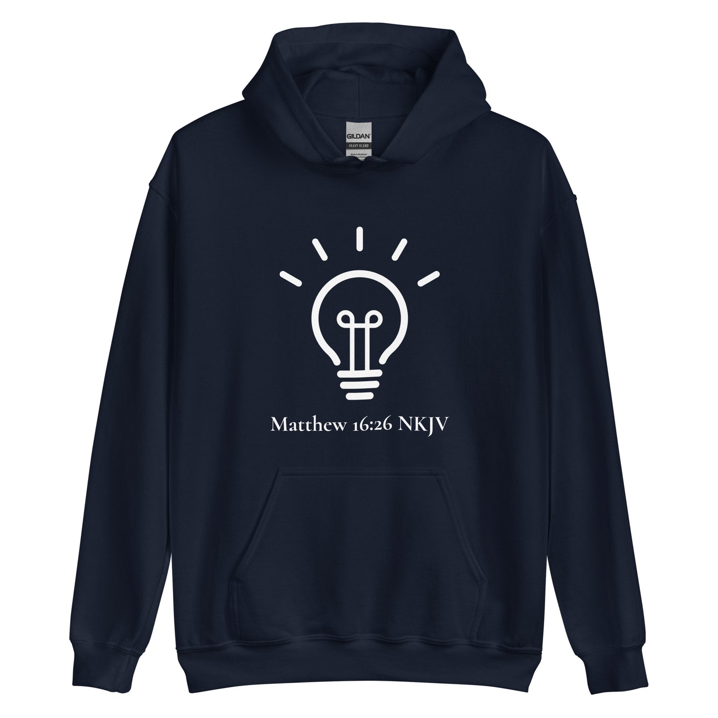 Unisex Heavy Hoodie-Matthew 16:26