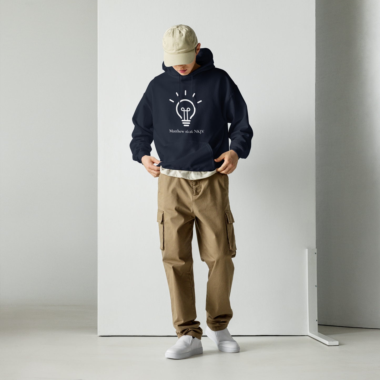Unisex Heavy Hoodie-Matthew 16:26
