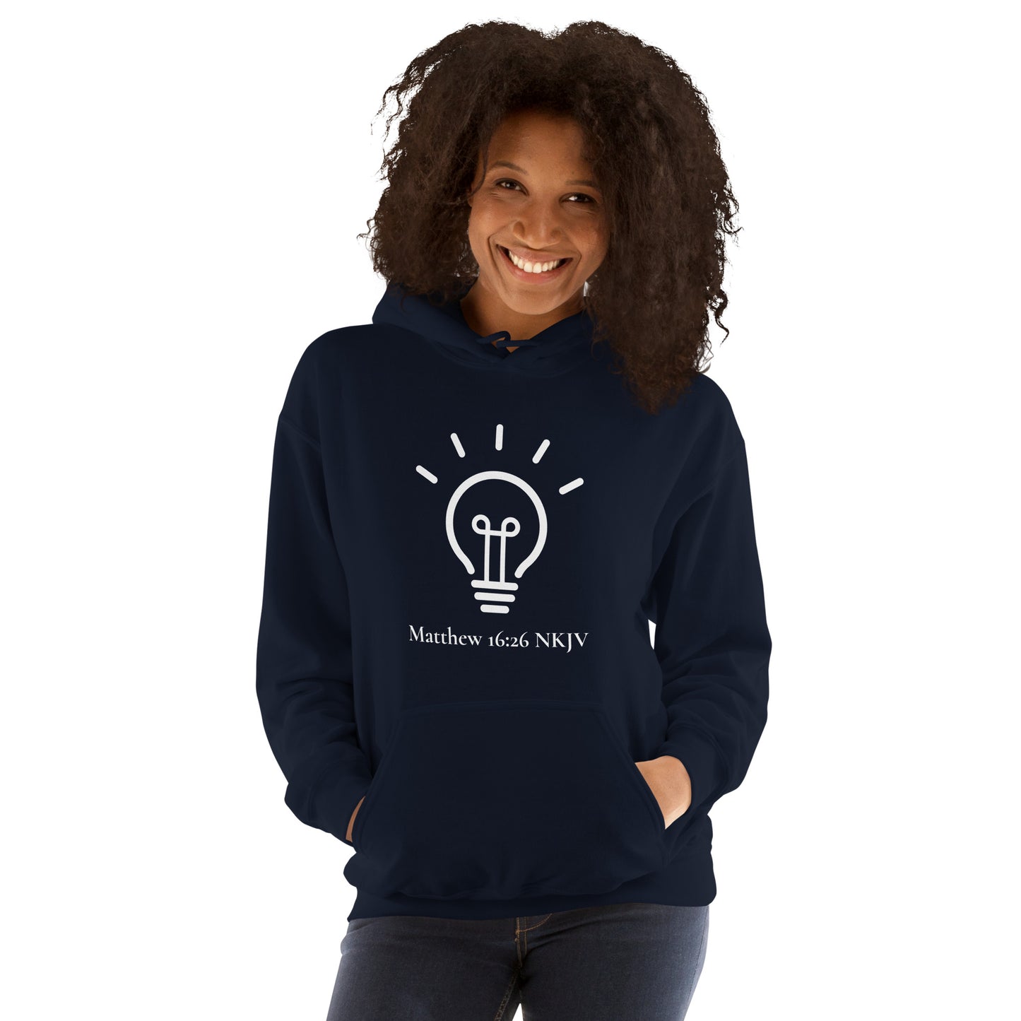 Unisex Heavy Hoodie-Matthew 16:26