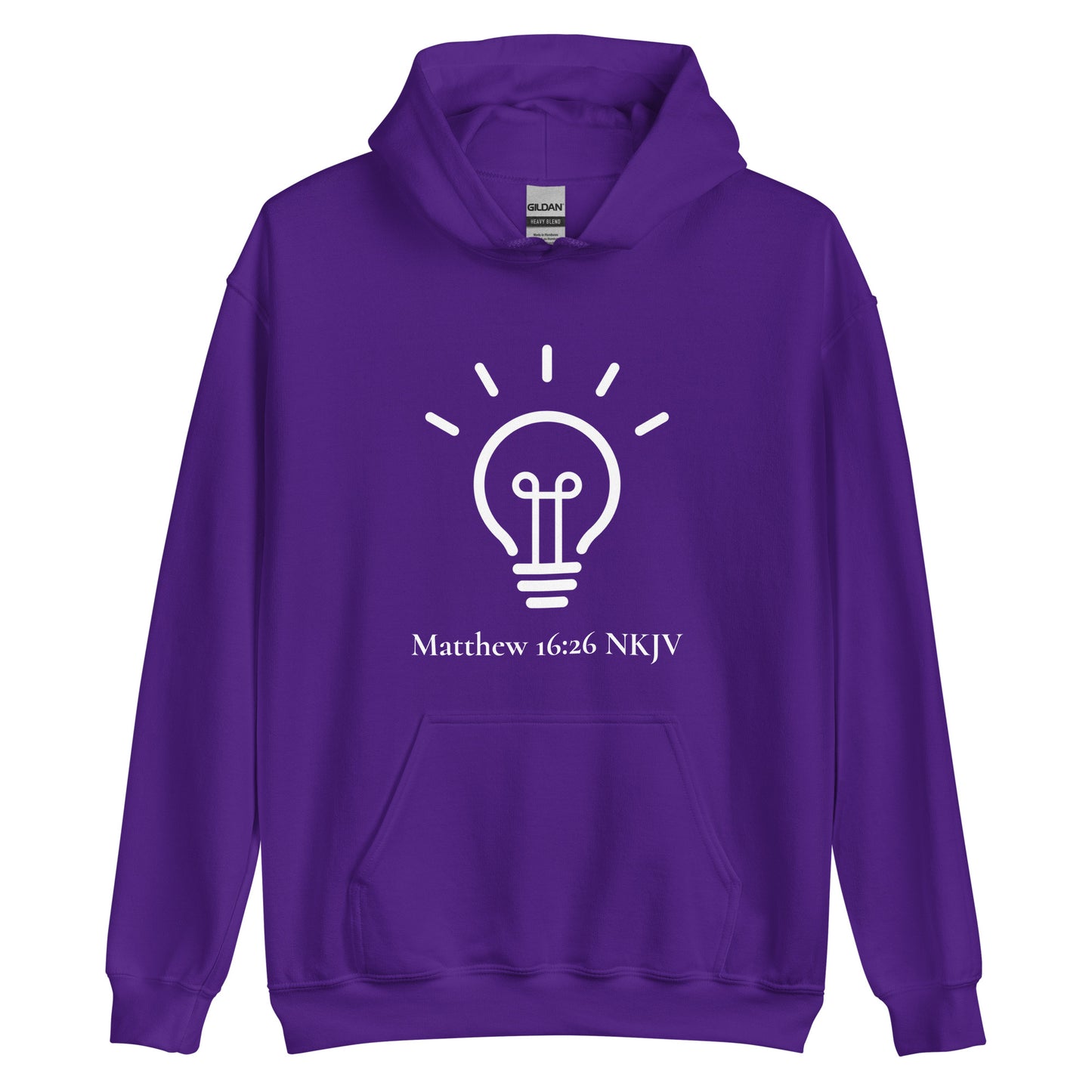 Unisex Heavy Hoodie-Matthew 16:26