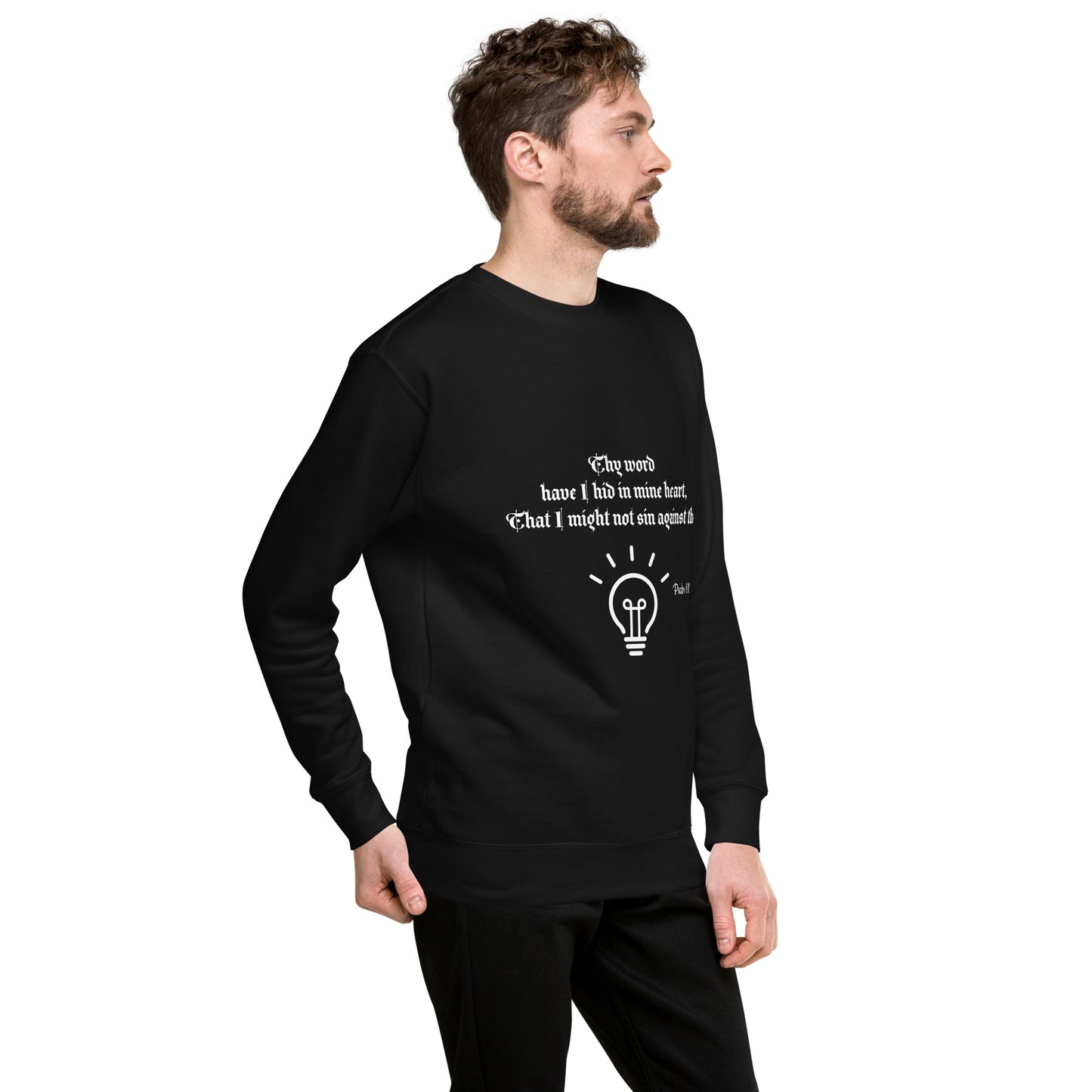 Unisex Premium Sweat shirt- Psalm 119:11