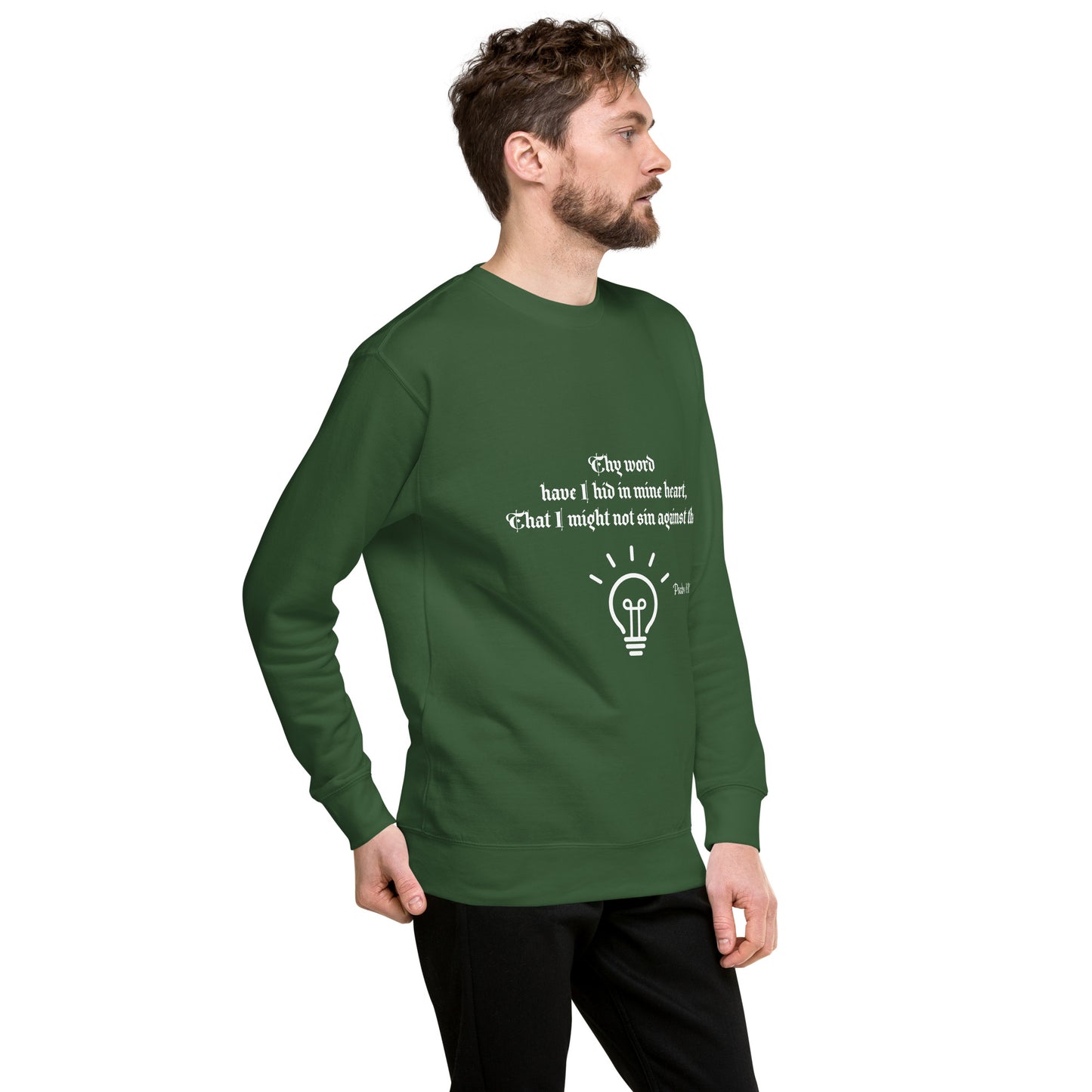 Unisex Premium Sweat shirt- Psalm 119:11