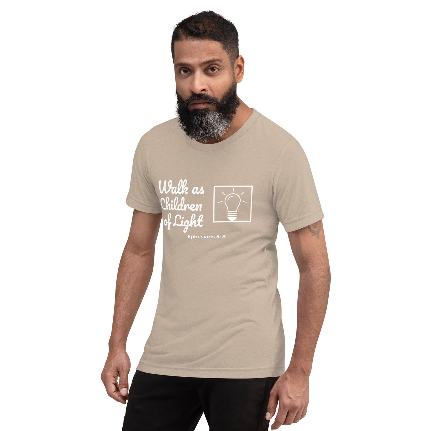 Short Sleeve T-shirt- Ephesians 5:8