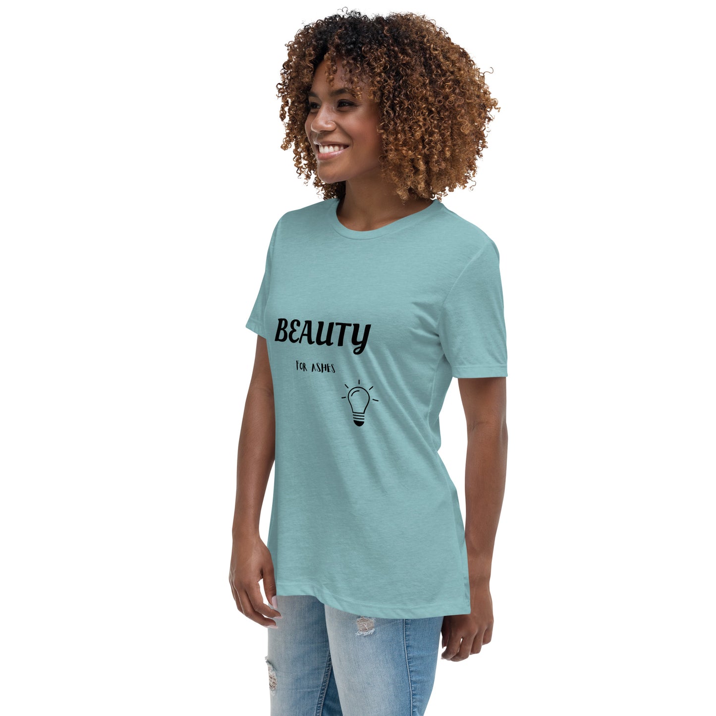 Women's Relaxed T-Shirt- Isaiah 61:3