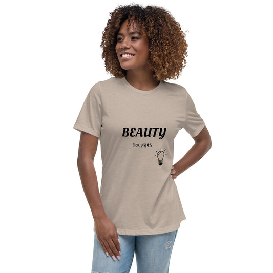 Women's Relaxed T-Shirt- Isaiah 61:3