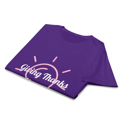Women’s Basic Soft style T- Shirt- Ephesians 5:20