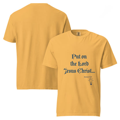 Unisex garment-dyed heavyweight t-shirt- Romans 13:14
