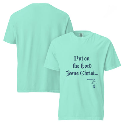 Unisex garment-dyed heavyweight t-shirt- Romans 13:14