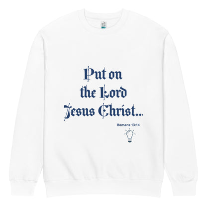Unisex Premium Crewneck Sweatshirt- Romans 13:14