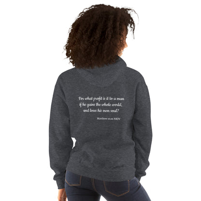 Unisex Heavy Hoodie-Matthew 16:26