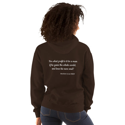 Unisex Heavy Hoodie-Matthew 16:26