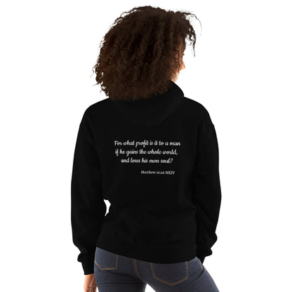 Unisex Heavy Hoodie-Matthew 16:26