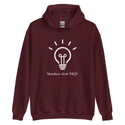 Unisex Heavy Hoodie-Matthew 16:26