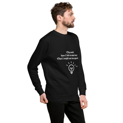 Unisex Premium Sweat shirt- Psalm 119:11