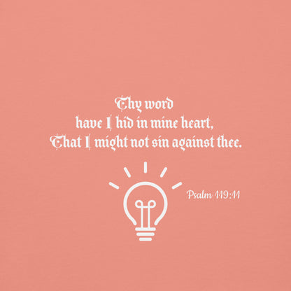 Unisex Premium Sweat shirt- Psalm 119:11