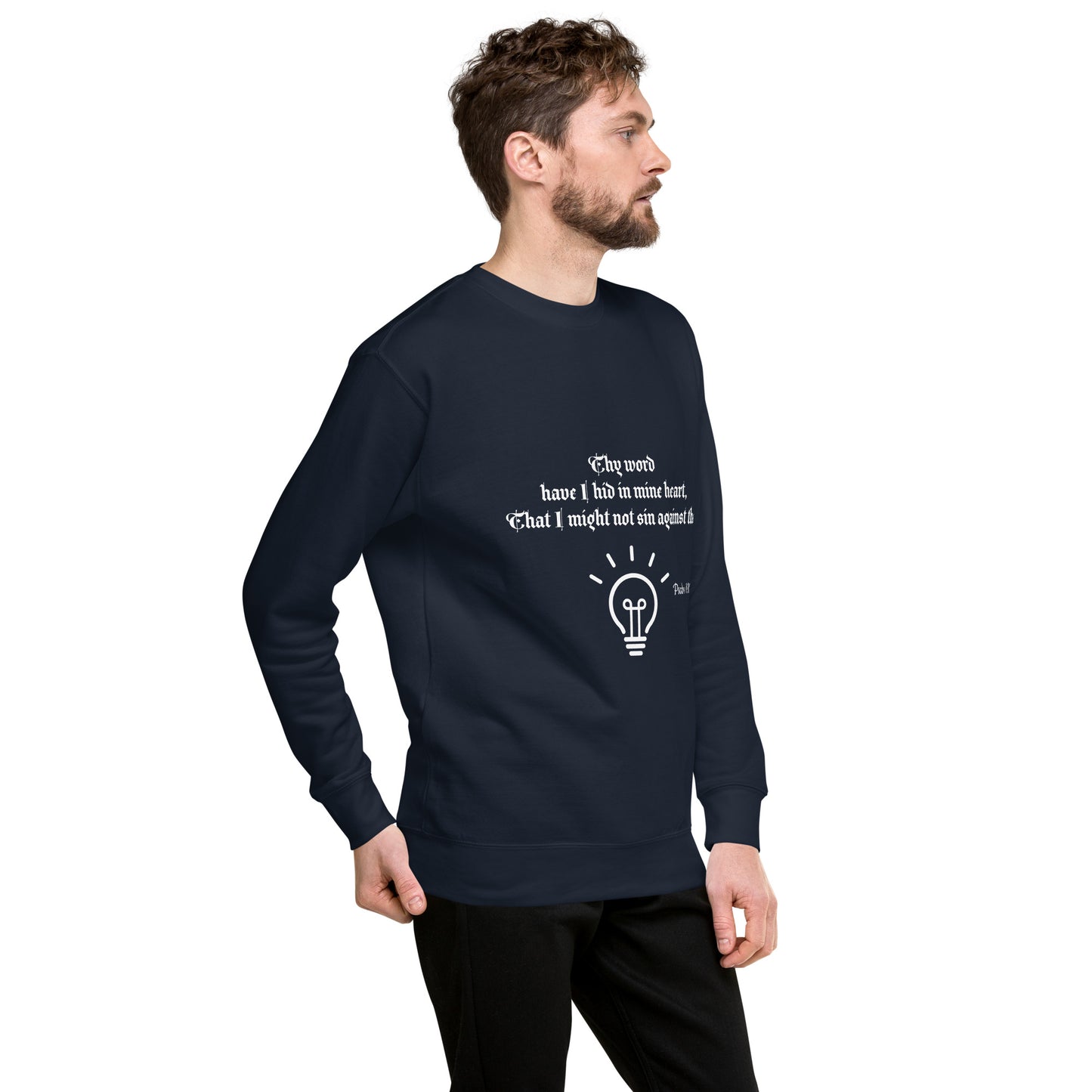 Unisex Premium Sweat shirt- Psalm 119:11