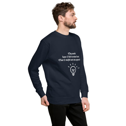 Unisex Premium Sweat shirt- Psalm 119:11