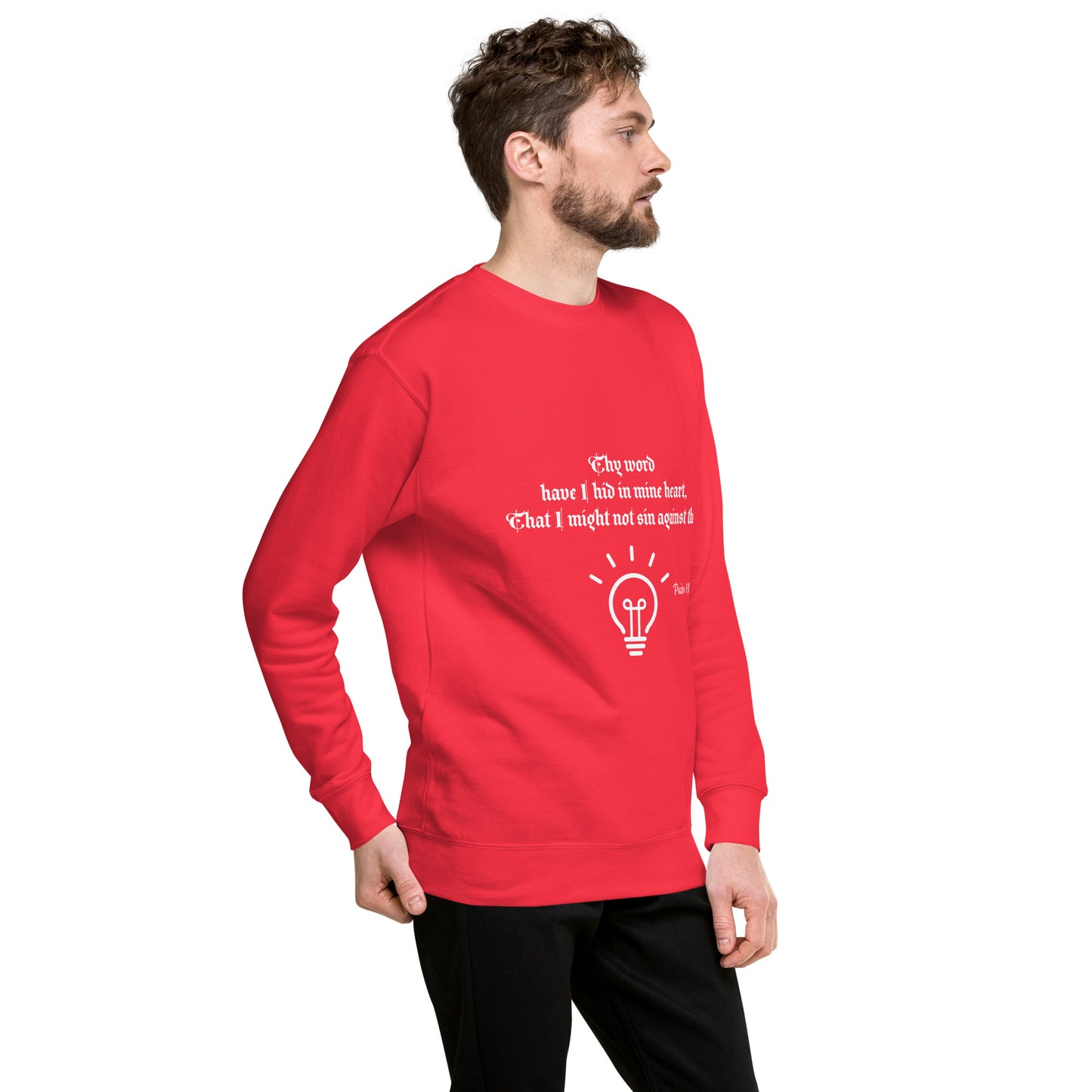 Unisex Premium Sweat shirt- Psalm 119:11