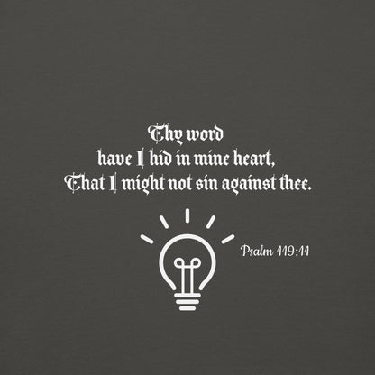 Unisex Premium Sweat shirt- Psalm 119:11