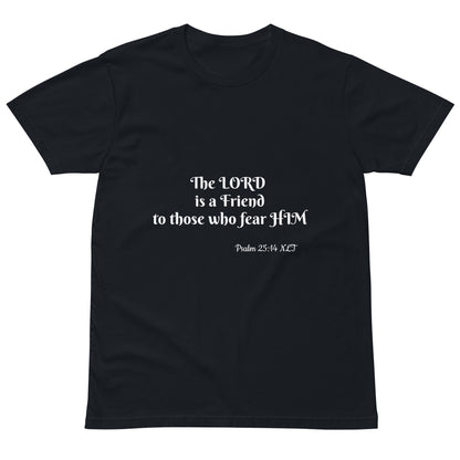 Unisex Premium T-Shirt-Psalm 25:14 NLT