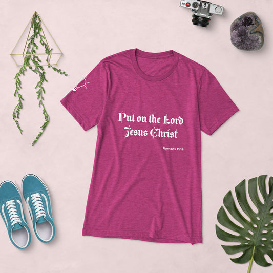 Unisex Tri-Blend T-Shirt – Romans 13:14