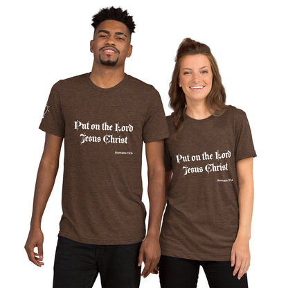 Unisex Tri-Blend T-Shirt – Romans 13:14