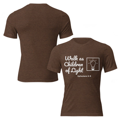 Short Sleeve T-shirt- Ephesians 5:8