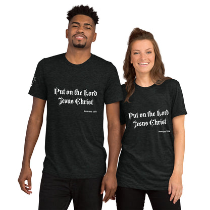 Unisex Tri-Blend T-Shirt – Romans 13:14