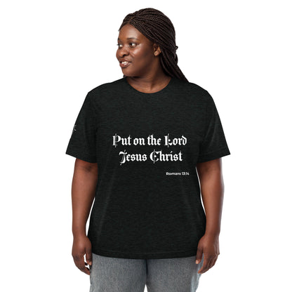 Unisex Tri-Blend T-Shirt – Romans 13:14