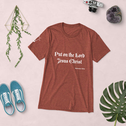 Unisex Tri-Blend T-Shirt – Romans 13:14
